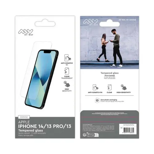 Protège-écran incassable et anti-chocsIK06 MOBILIS iPhone 13/13 PRO photo du produit