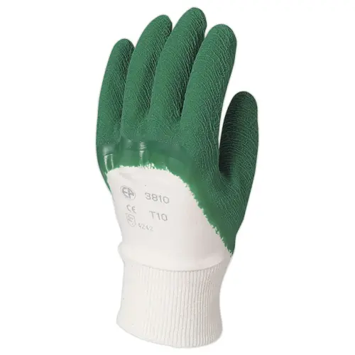12 Gants enduits en crêpe ERGOS - Antidérapants - Taille 9 - RG photo du produit