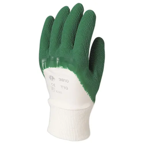 12 Paires de Gants enduits en crêpe ERGOS - Antidérapants - Taille 10 - RG photo du produit