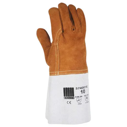 6 Gants de protection anti-chaleur ERGOS - Manchette de protection - Taille 9 - RG photo du produit