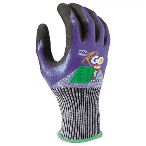 10 paires de gants manutention tricot&eacute;s HPPE J13 - Taille 11 - RG photo du produit