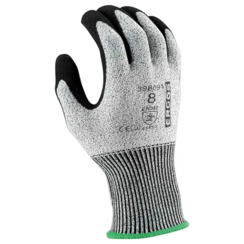 12 Paires de gants manutention - mousse nitrile SANDY - gris/noir - Taille 9 - RG photo du produit
