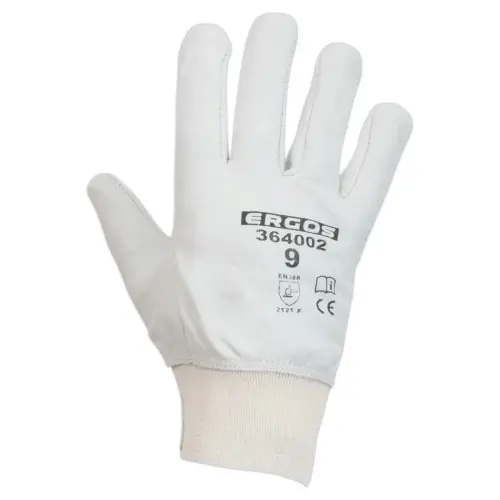 12 paires de gants  Ergos -  Taille 11 - blanc - RG photo du produit