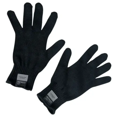 12 Gants de manutention en fil Kevlar et acier - Jauge 10 - Taille 11 - RG photo du produit