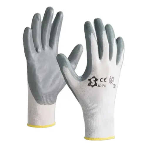 12 Paires de Gants de manutention en nylon Lycra - Jauge 15 - Taille 11 - RG photo du produit