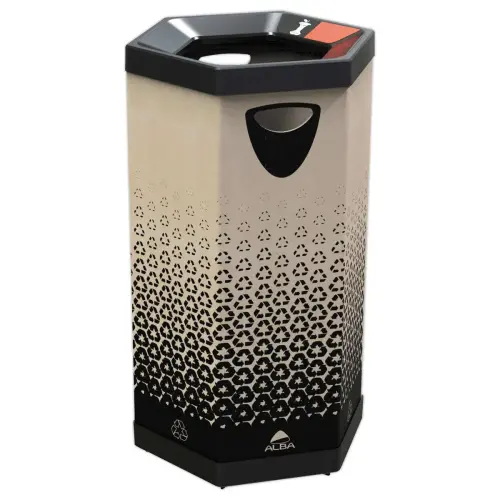 Poubelle en carton 100L photo du produit