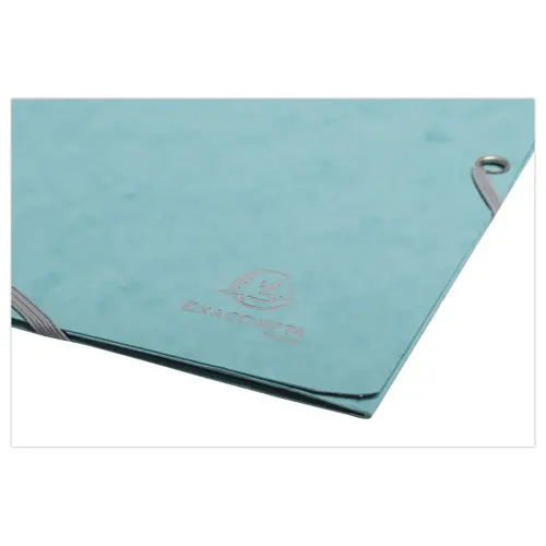 Chemises &eacute;lastiques 3 rabats Skandi - Bleu Givr&eacute; - Exacompta photo du produit