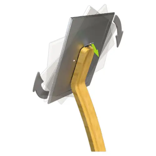 Présentoir signalétique bois A3 photo du produit