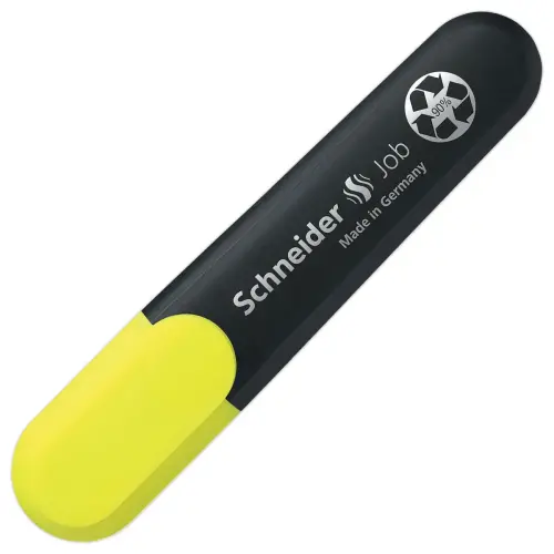 Surligneur Job jaune - Schneider photo du produit
