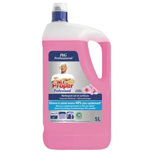 Nettoyant multi usages Professional - fleur de cerise - 5L - MR PROPRE photo du produit