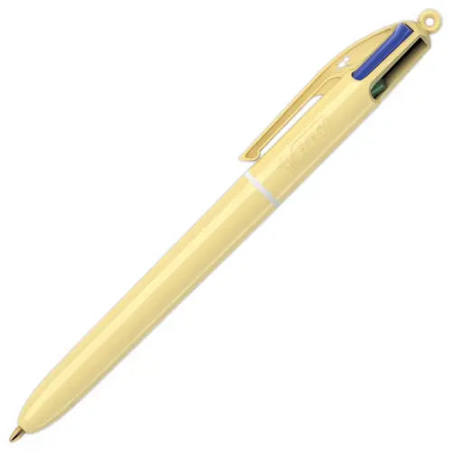 Stylo bille 4 couleurs Pastel - Ecriture moyenne - BIC photo du produit