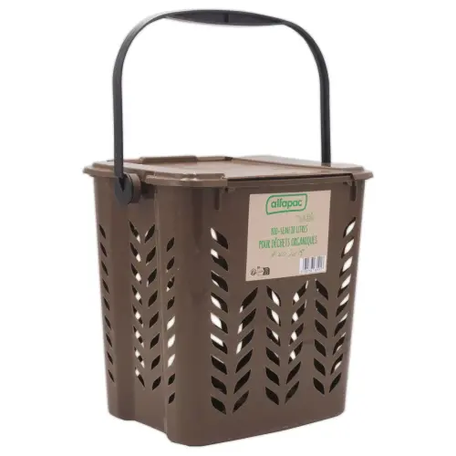Bio-seau 10L pour la collecte de déchets organiques photo du produit