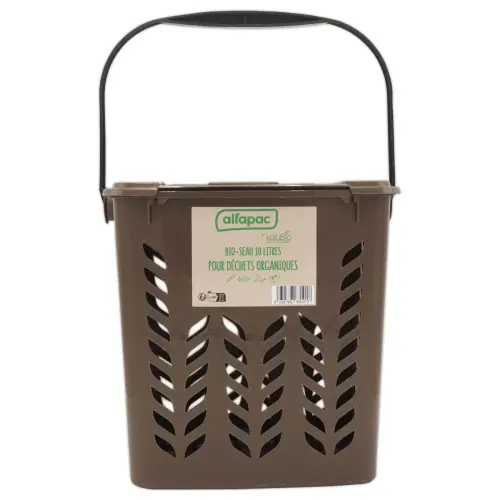 Bio-seau 10L pour la collecte de déchets organiques photo du produit