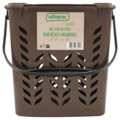 Bio-seau 10L pour la collecte de déchets organiques photo du produit