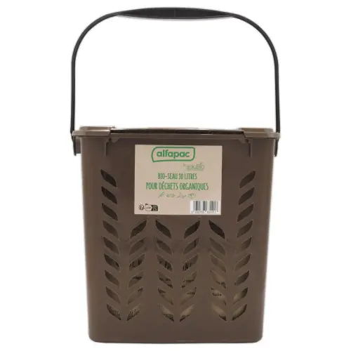 Bio-seau 10L pour la collecte de déchets organiques photo du produit