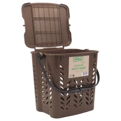 Bio-seau 10L pour la collecte de déchets organiques photo du produit