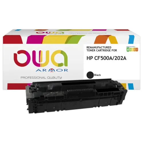 Toner &eacute;quivalent HP CF500A noir photo du produit