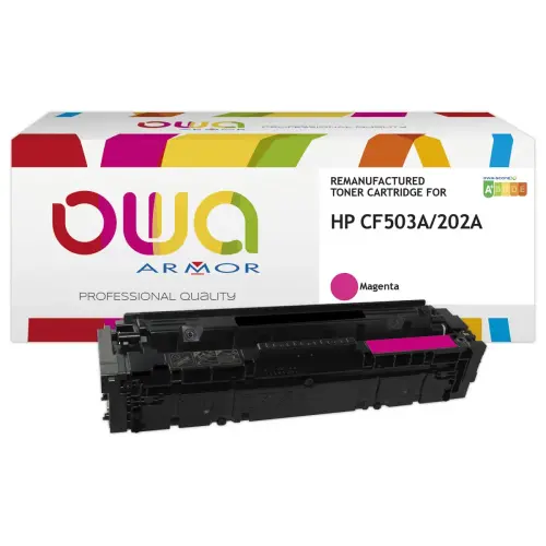 Toner &eacute;quivalent HP CF503A magenta photo du produit