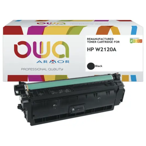 Toner équivalent HP W2120A noir photo du produit