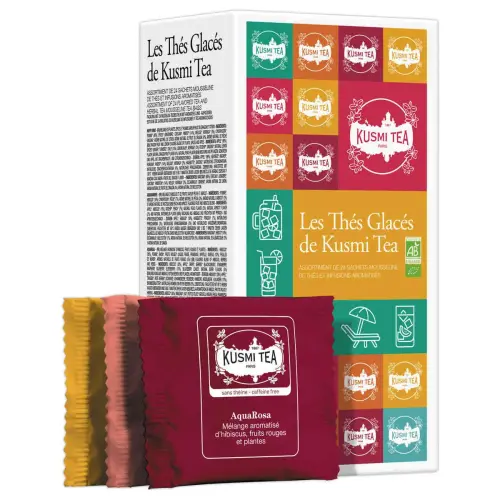 Coffret de 24 sachets de thés glacés bio photo du produit