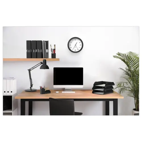 Organisateur de bureau m&eacute;tal - Noir photo du produit