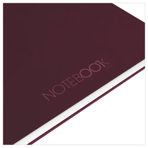 Cahier spirale Notebook A4+, 160p, 5x5, Oxford international Rouge photo du produit