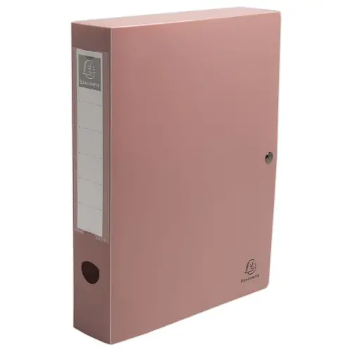 Bo&icirc;te de classement SKANDI dos 8 cm - Couleur al&eacute;atoire - Exacompta photo du produit