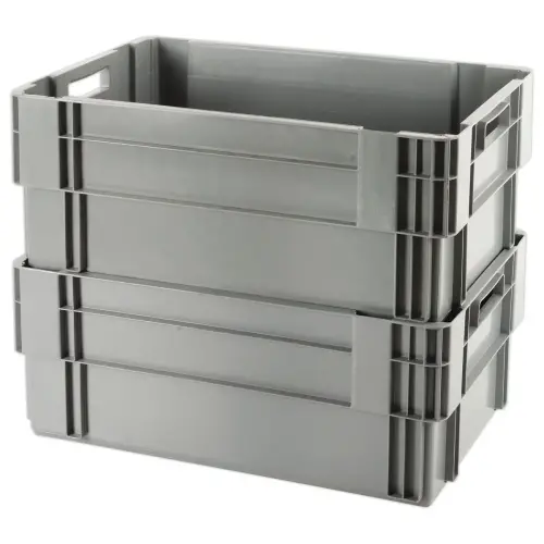 Bacs gerbables et emboitables - Norme Europe - Capacit&eacute; 200 kg - VISO photo du produit