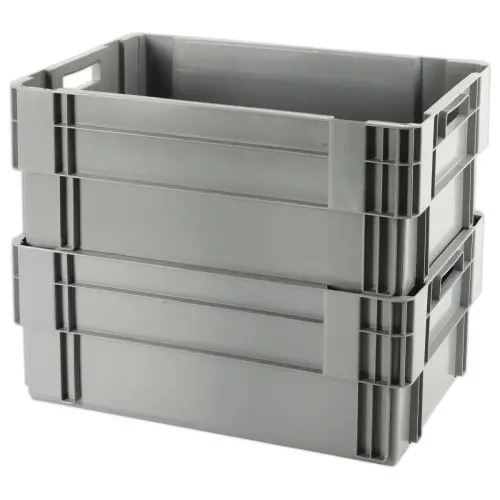 Bacs gerbables et emboitables - Norme Europe - 80L - VISO photo du produit