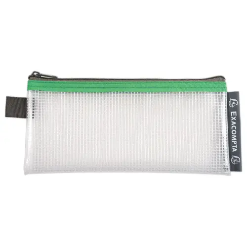 10 Pochettes souples 8x15 cm Exacompta - Coloris assortis photo du produit