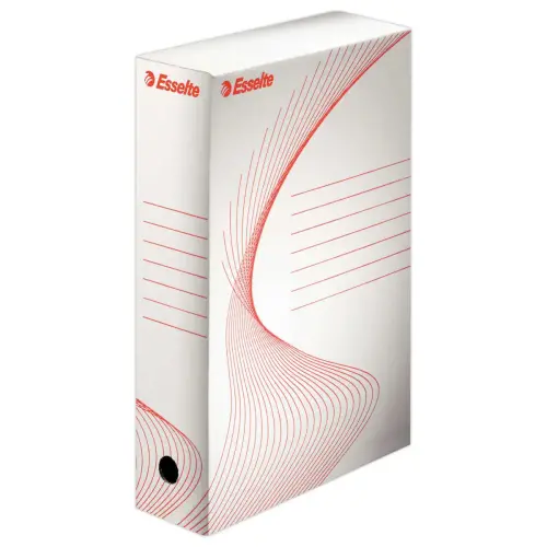 Boîte d'archives Boxy - 80 mm - Blanc - Esselte photo du produit