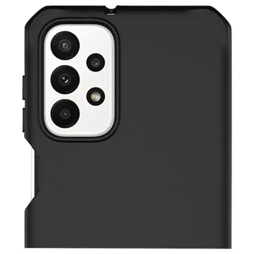 Coque renforcée noire pour Samsung Galaxy A23 5G photo du produit