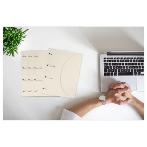 10 Chemise Smartfolder Uno Tree-free DJOIS - Beige photo du produit