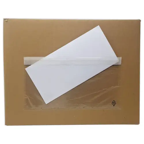 1000 Pochettes Documents ci-inclus pour DL PP neutre 110x220 mm photo du produit