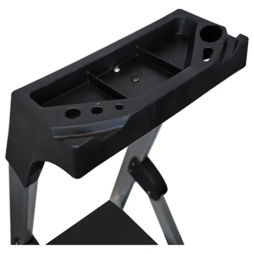 Escabeau 3 marches porte-outils photo du produit