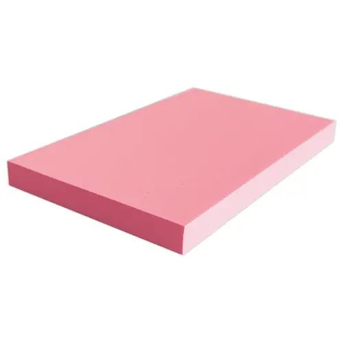 Bloc notes adhésives 125 x 75 mm rose fluo photo du produit