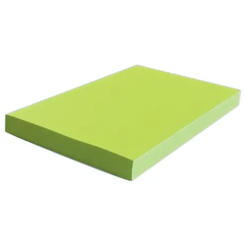 Bloc notes adhésives 125 x 75 mm vert fluo photo du produit
