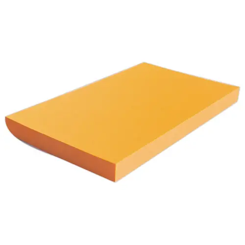 Bloc notes adh&eacute;sives 125 x 75 mm vert fluo photo du produit