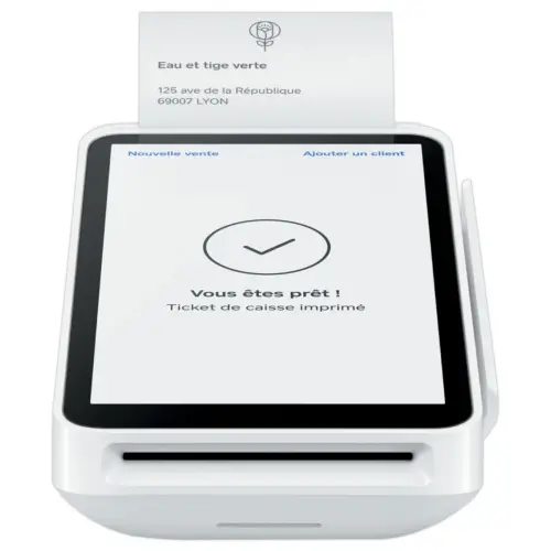 Terminal de paiement intelligent - Blanc photo du produit