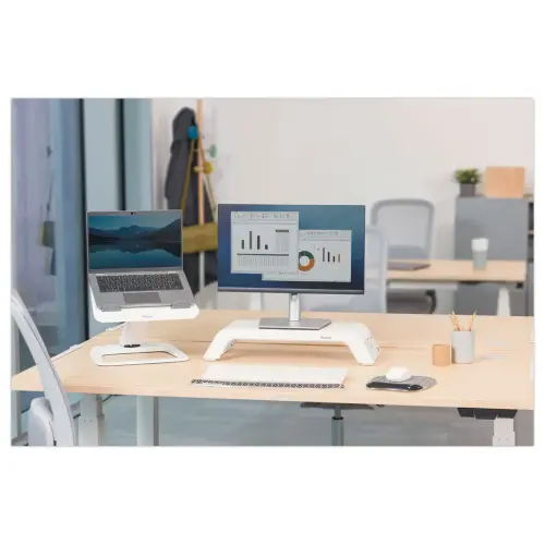 Support PC Portable Hana LT - Blanc photo du produit