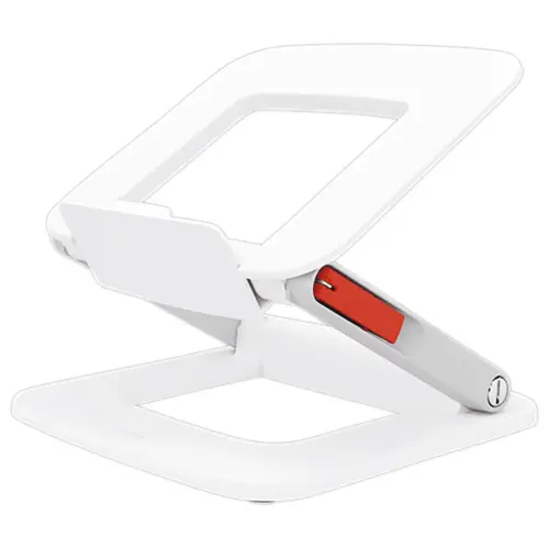 Support multi-angles r&eacute;glable pour ordinateur portable - Blanc - LEITZ photo du produit