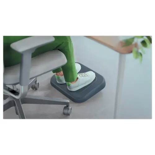 Repose-pieds de bureau ergonomique réglable - Gris foncé - Leitz photo du produit