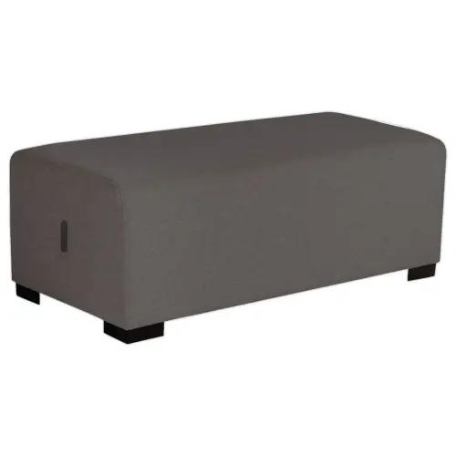 BANC 2 PLACES HIZIA GRISE MONT&Eacute;E photo du produit