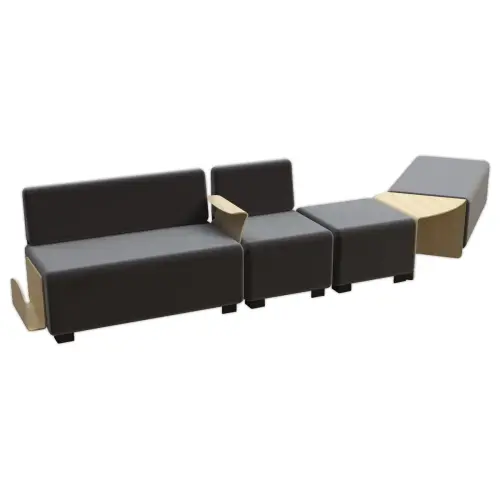 TABLE ANGULAIRE HIZIA MONT&Eacute;E photo du produit