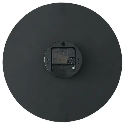 Horloge Oxford Savana Bois MDF - Noir photo du produit