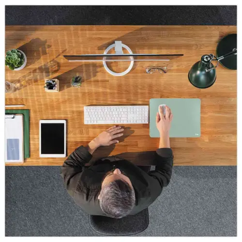 Tapis de souris souple XL vert photo du produit