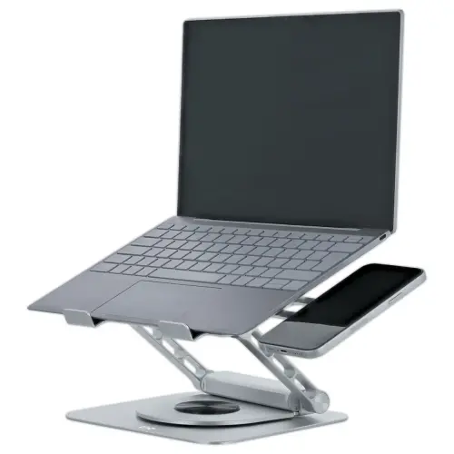 SUPPORT PC PORTABLE AVEC HUB 6 EN 1 photo du produit