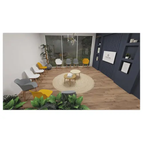 2 CHAISES TULIPE BLANC MONTÉES photo du produit