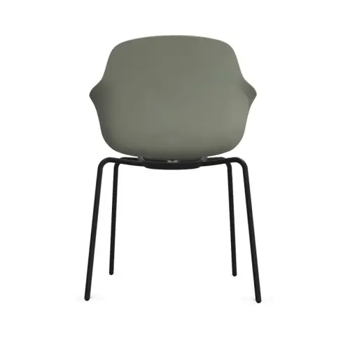 Fauteuil WEEKLY métal vert monté photo du produit