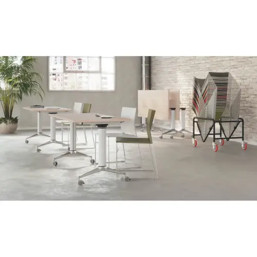 Chaise Point bleu fonce chrome photo du produit